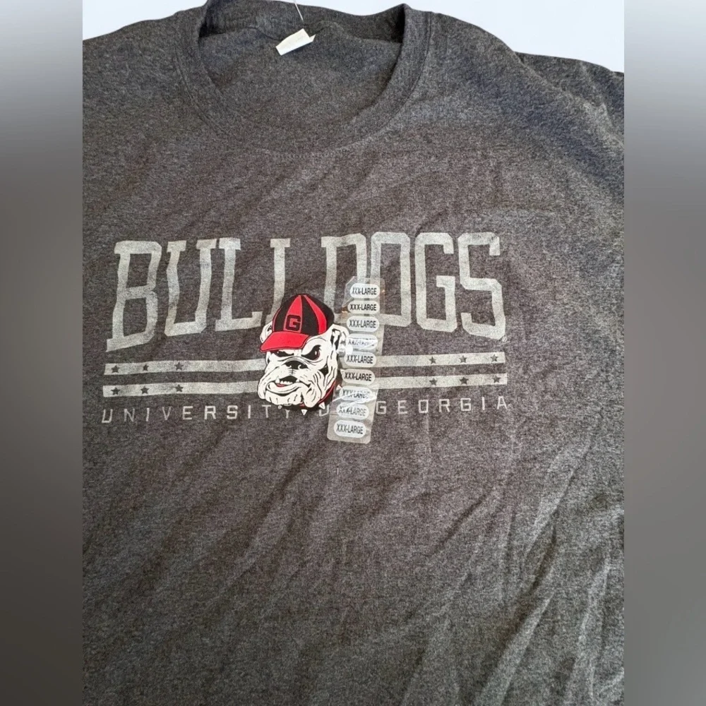 Georgia Bulldogs Men’s Heather Gray T-Shirt | XXXL | NCAA University of Georgia